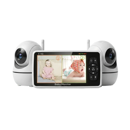 Mamilly Veillée Duo — Babyphone vidéo 2 caméras Mamilly