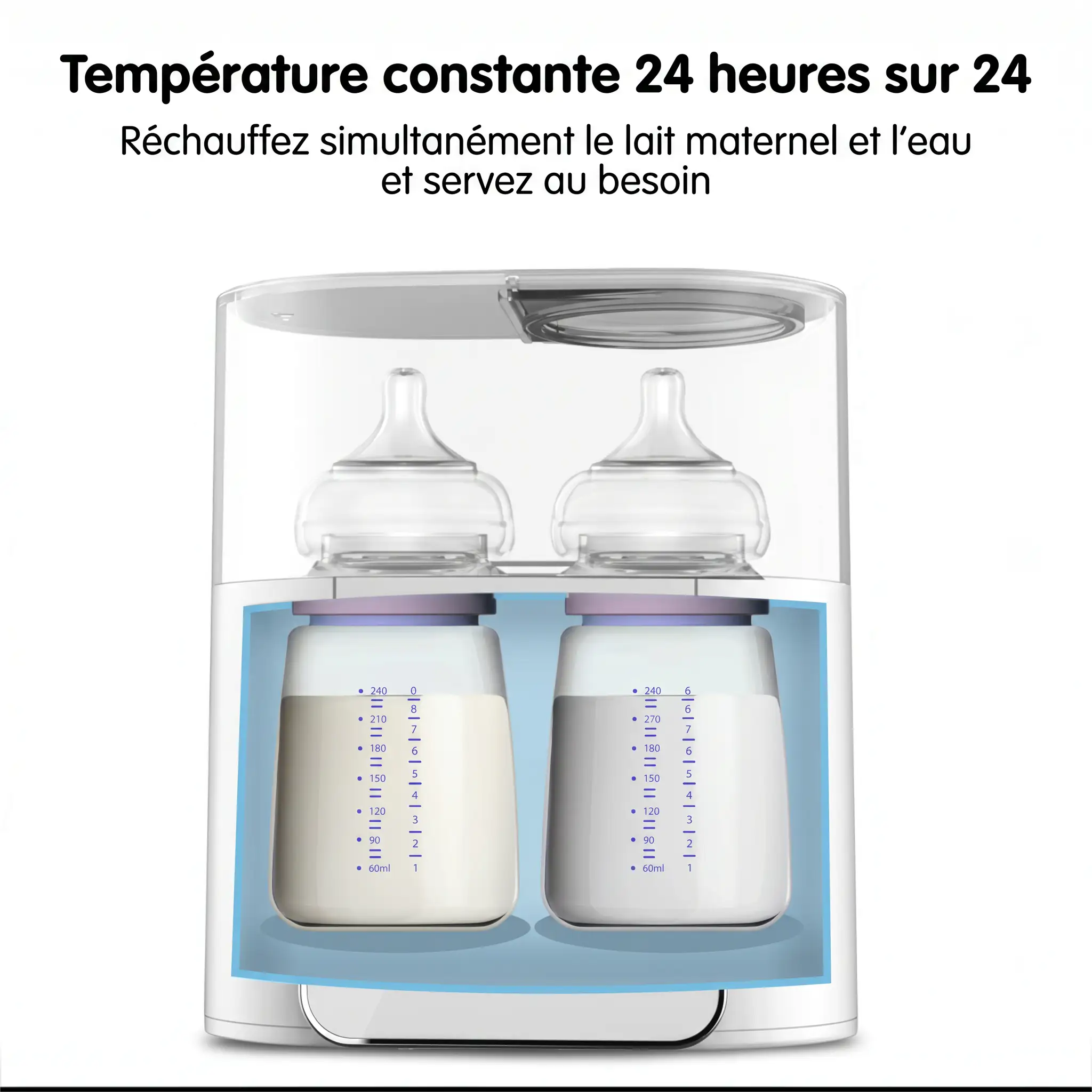 Chauffe-biberon multifonction maison Mamilly