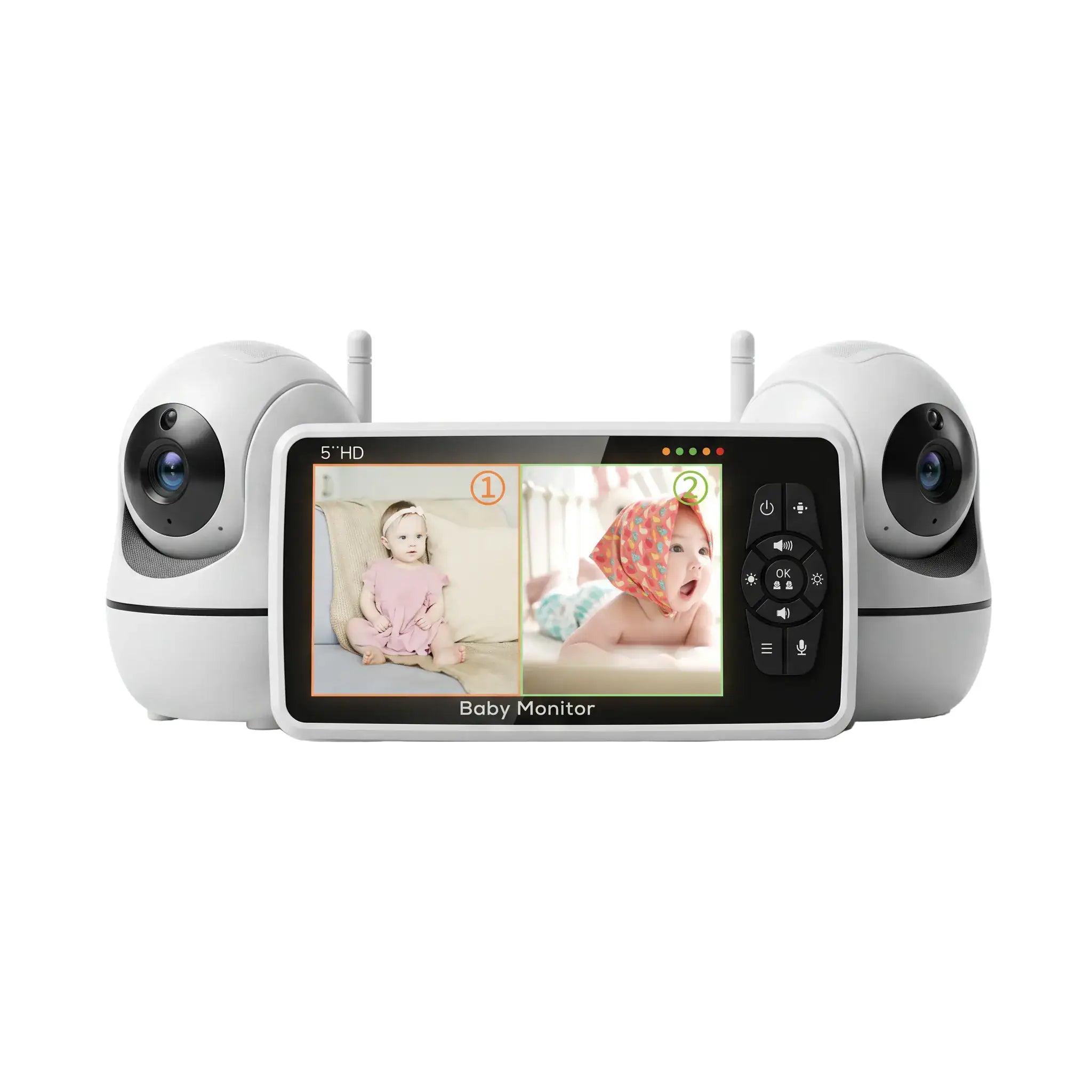 Mamilly Veillée Duo — Babyphone vidéo 2 caméras Mamilly