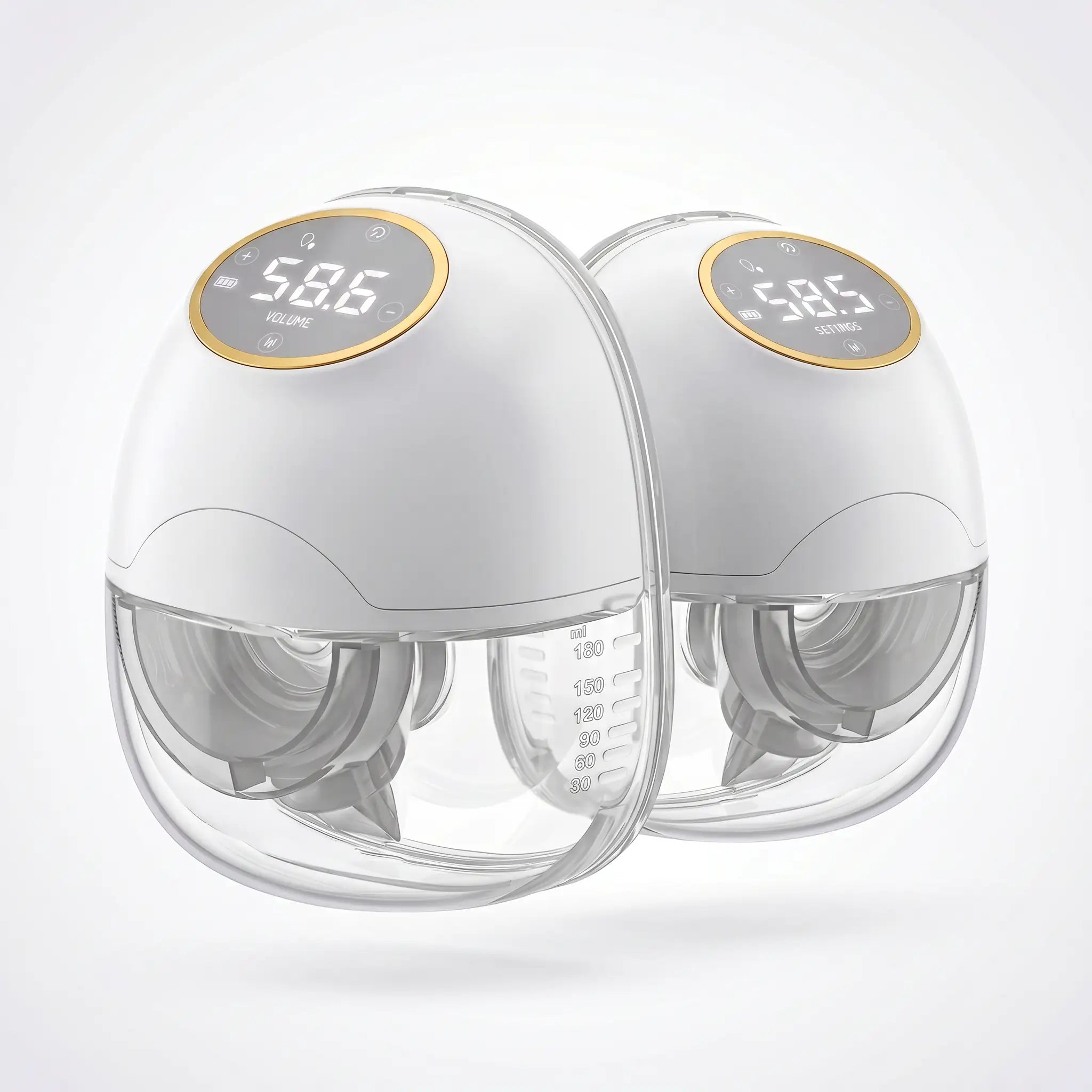 Tire-lait portable LED mains libres Mamilly