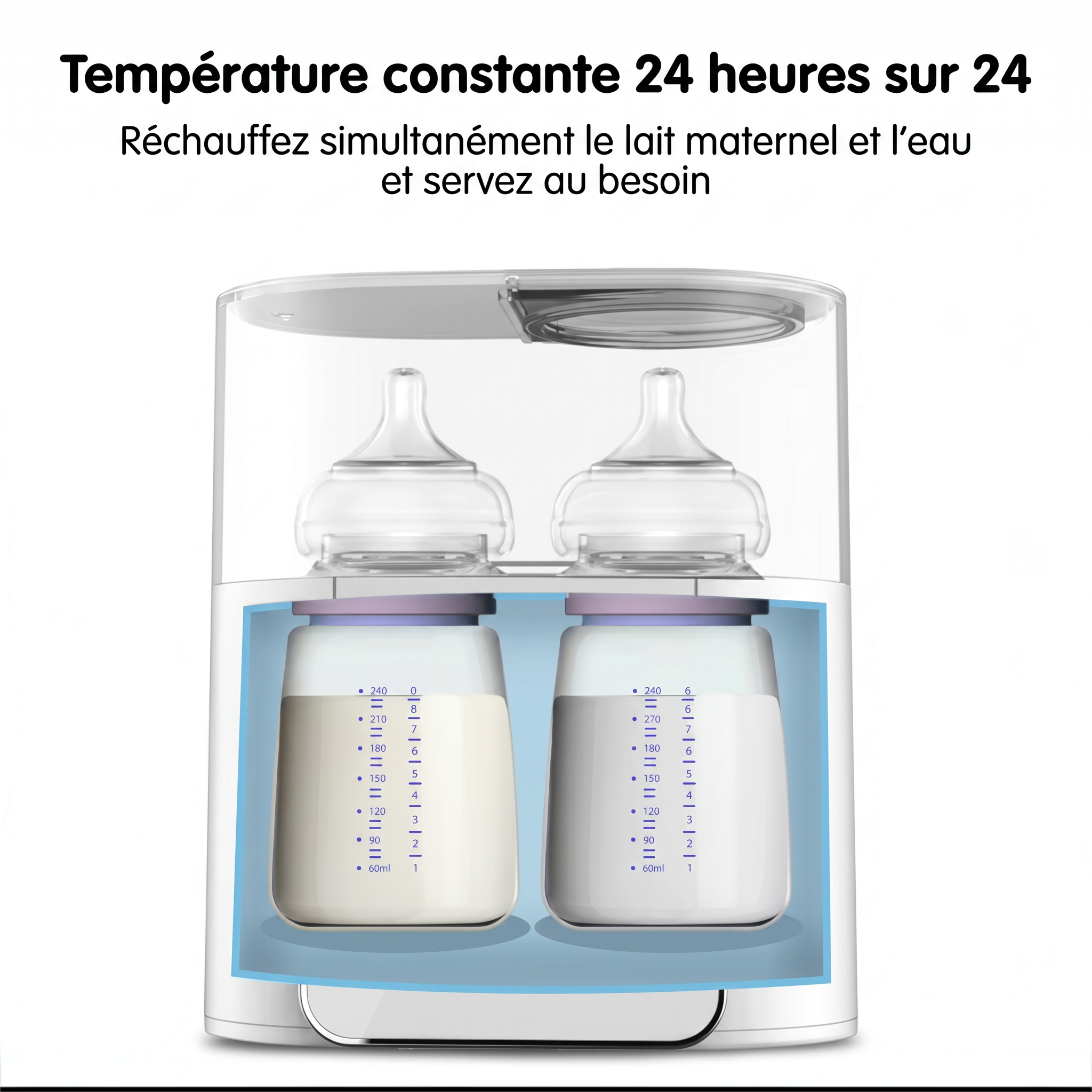 Chauffe-biberon multifonction maison Mamilly