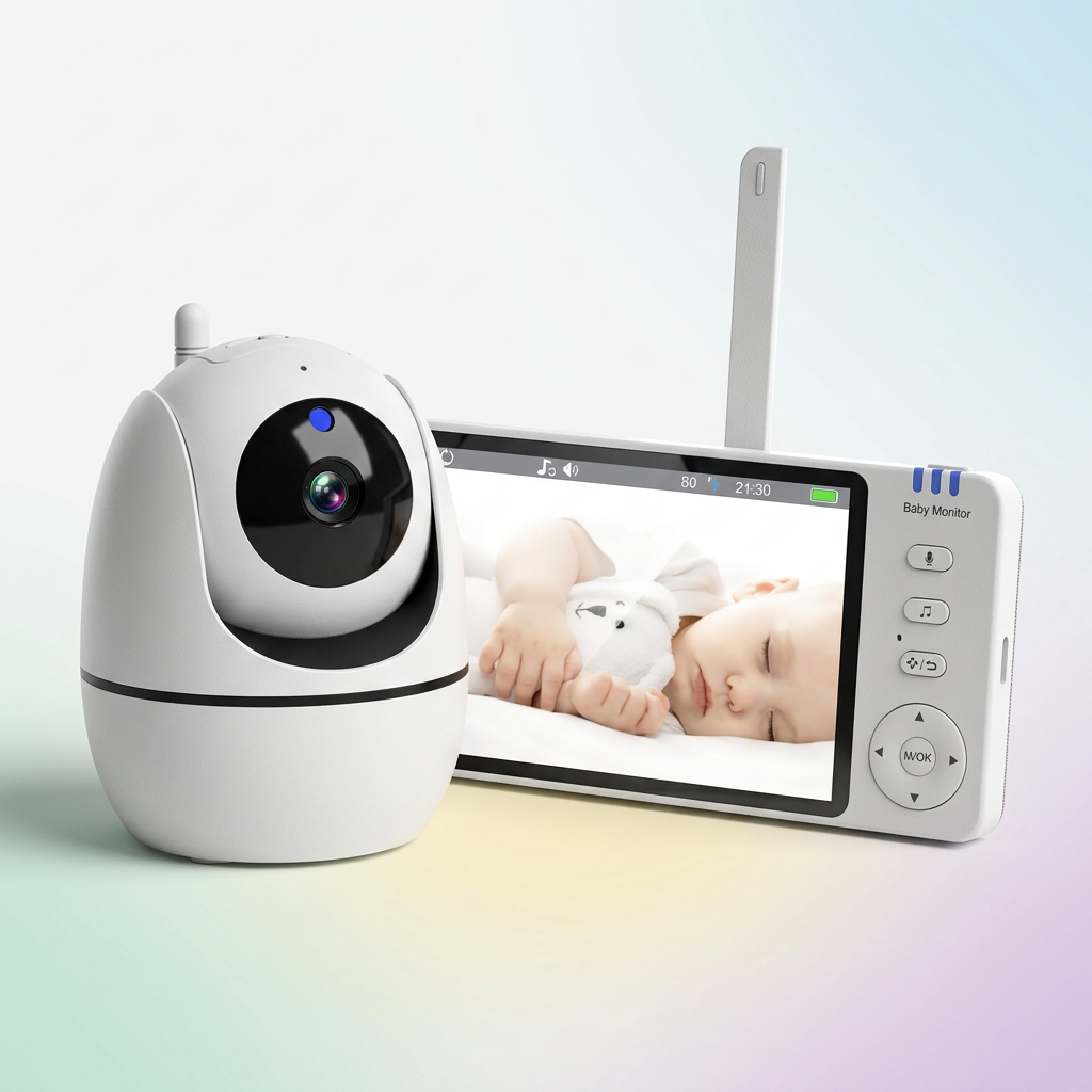 Mamilly Veillée - Babyphone vidéo 5" Mamilly