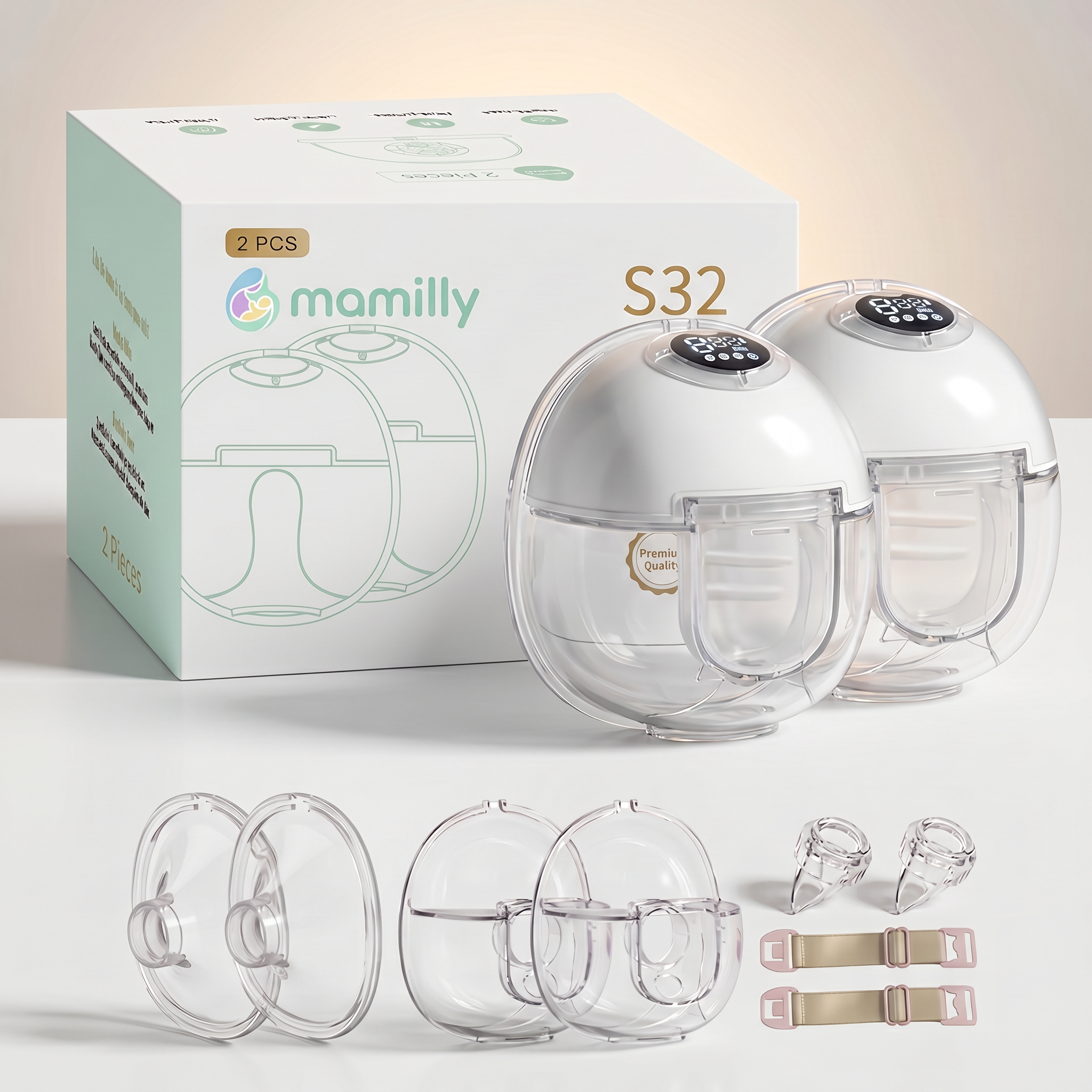 Tire-lait S32 mains libres ameliore Mamilly