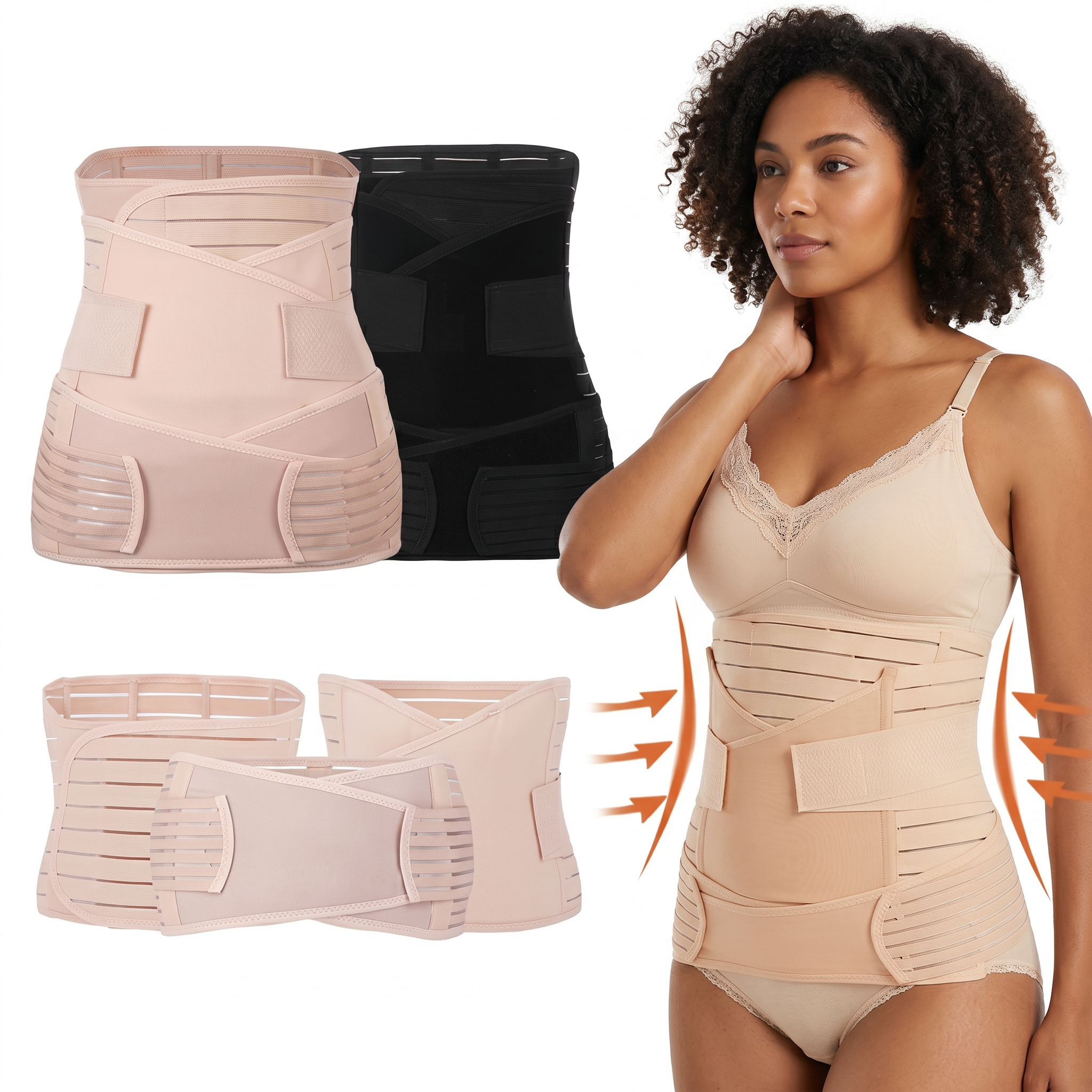 Ceinture postpartum 3-en-1 Mamilly