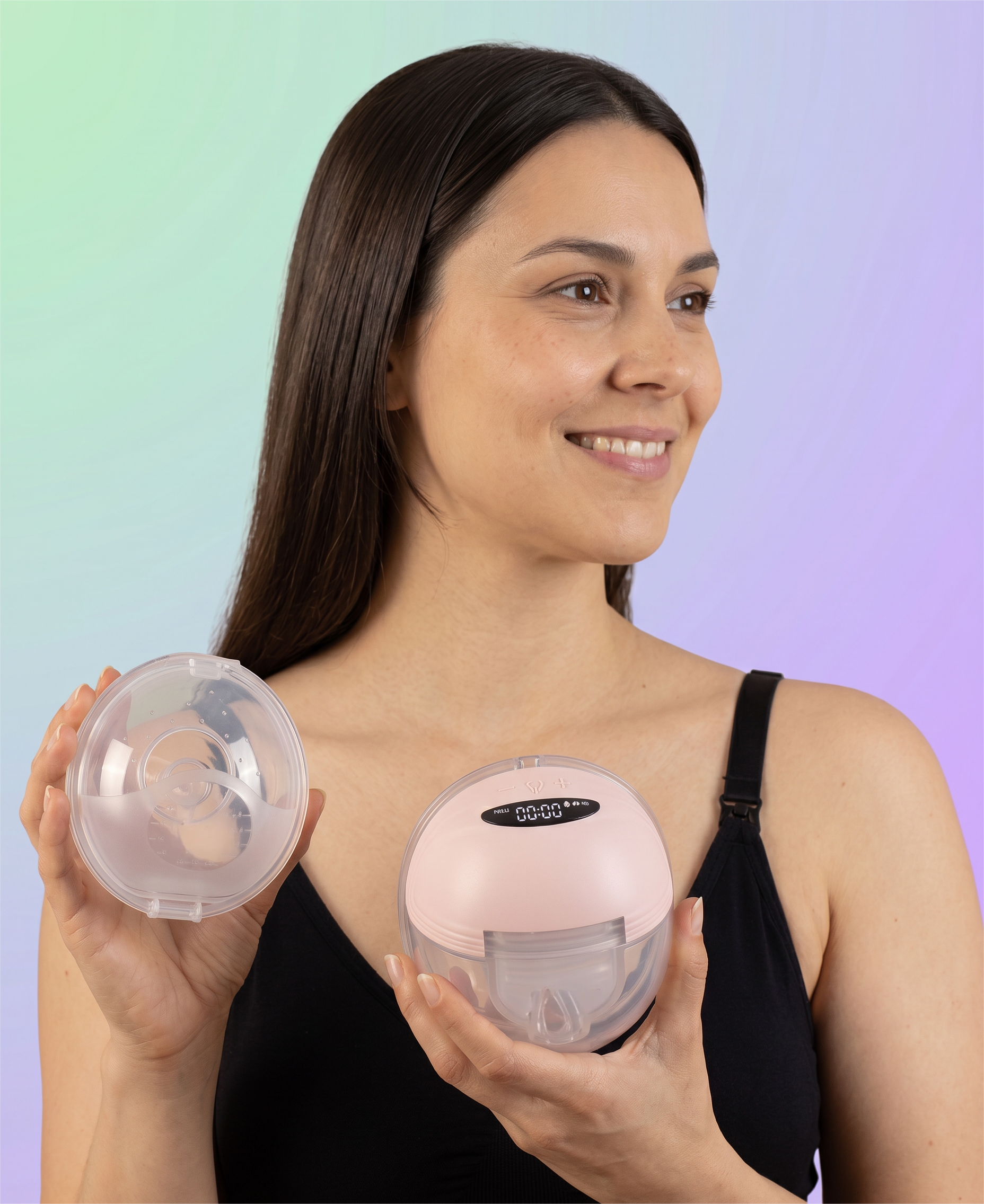 Tire-lait portable silencieux mains libres Mamilly